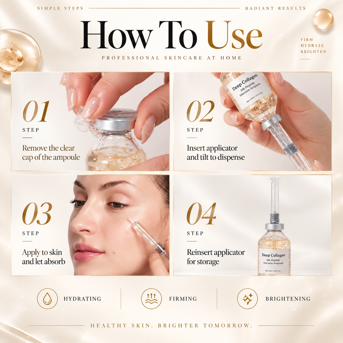 Deep Collagen Gold Complex Ampoule