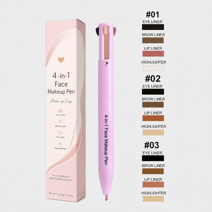 ✨BUY 1 GET 1 FREE💖4-in-1 Face Makeup Pen 24H Waterproof — Smudge-Proof, All-Day Wear