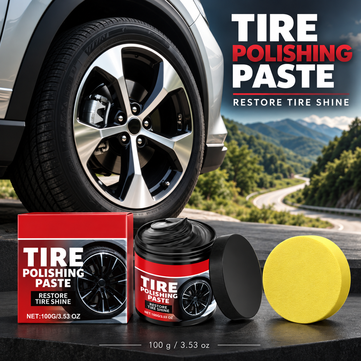 Tire Polishing Paste – Roselvane