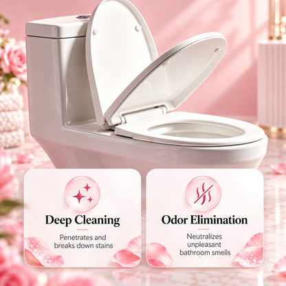 Rose Fragrance Foaming Toilet Cleaner Spray