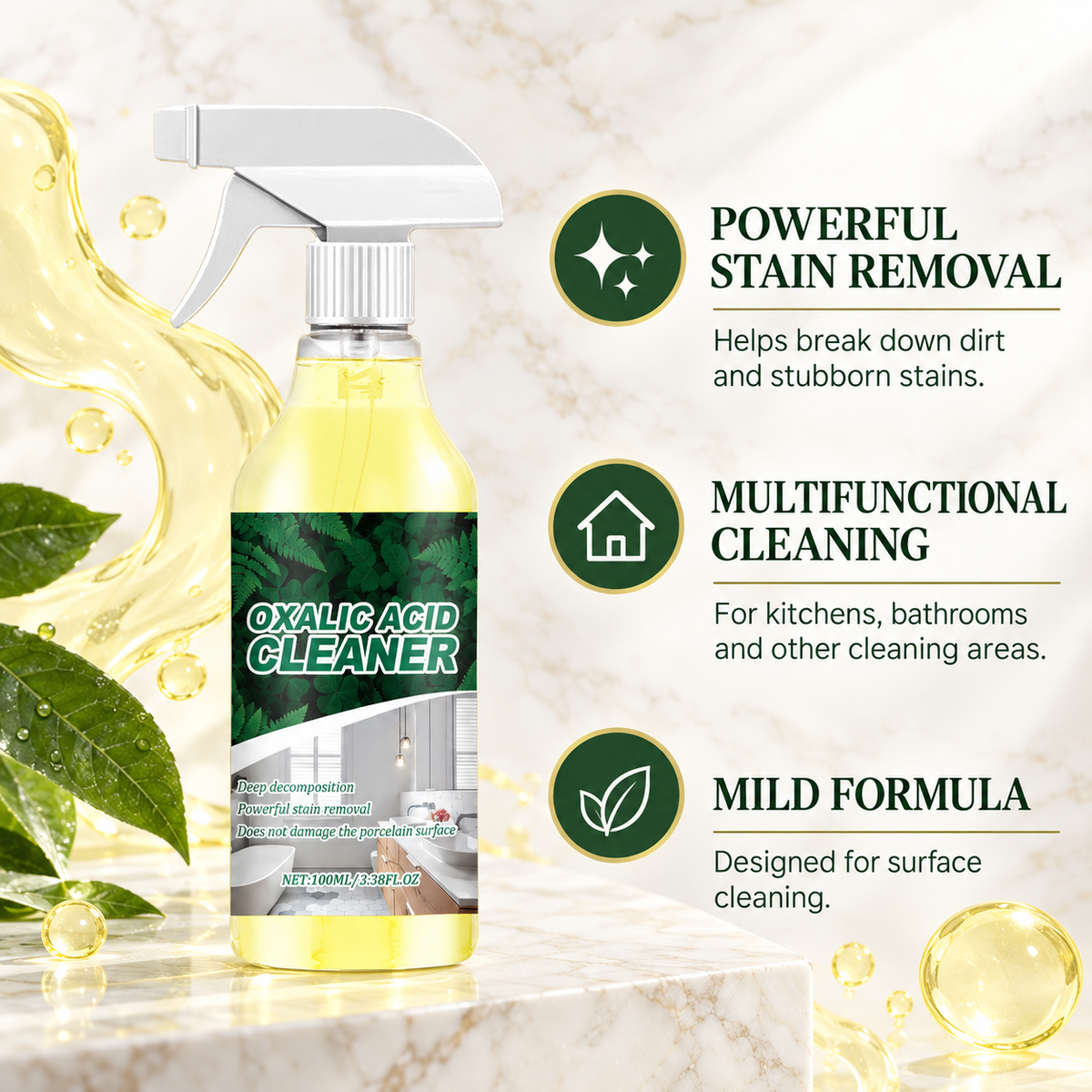 Oxalic Acid Cleaner Spray