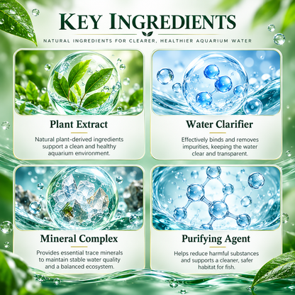 Aquarium Water Clarifier Tablets