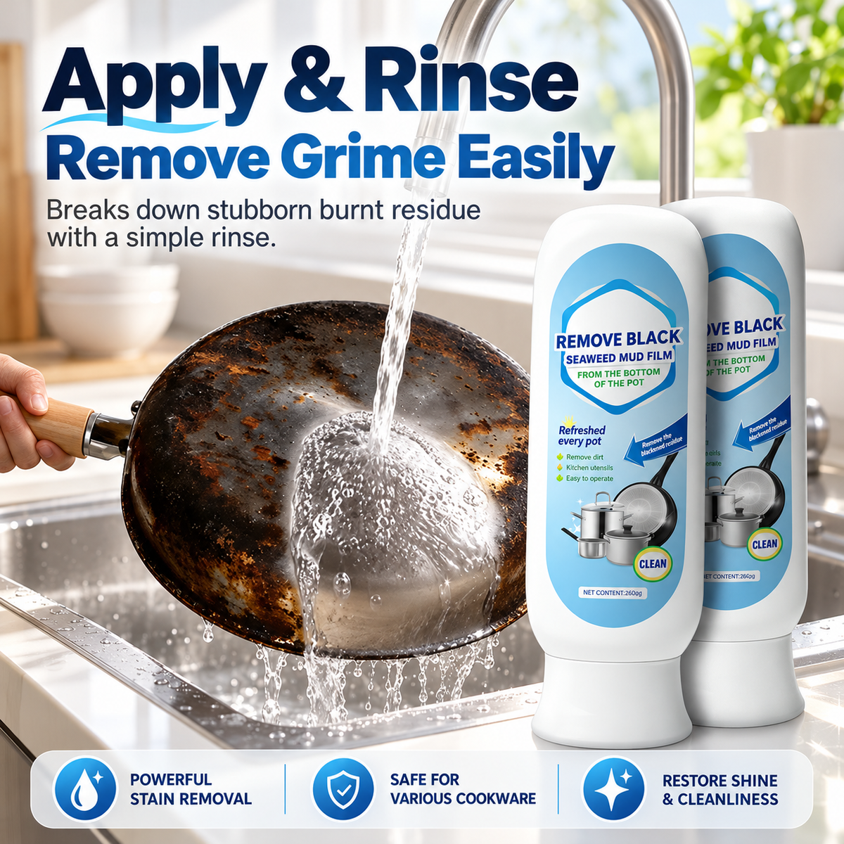 Pot & Pan Black Stain Remover