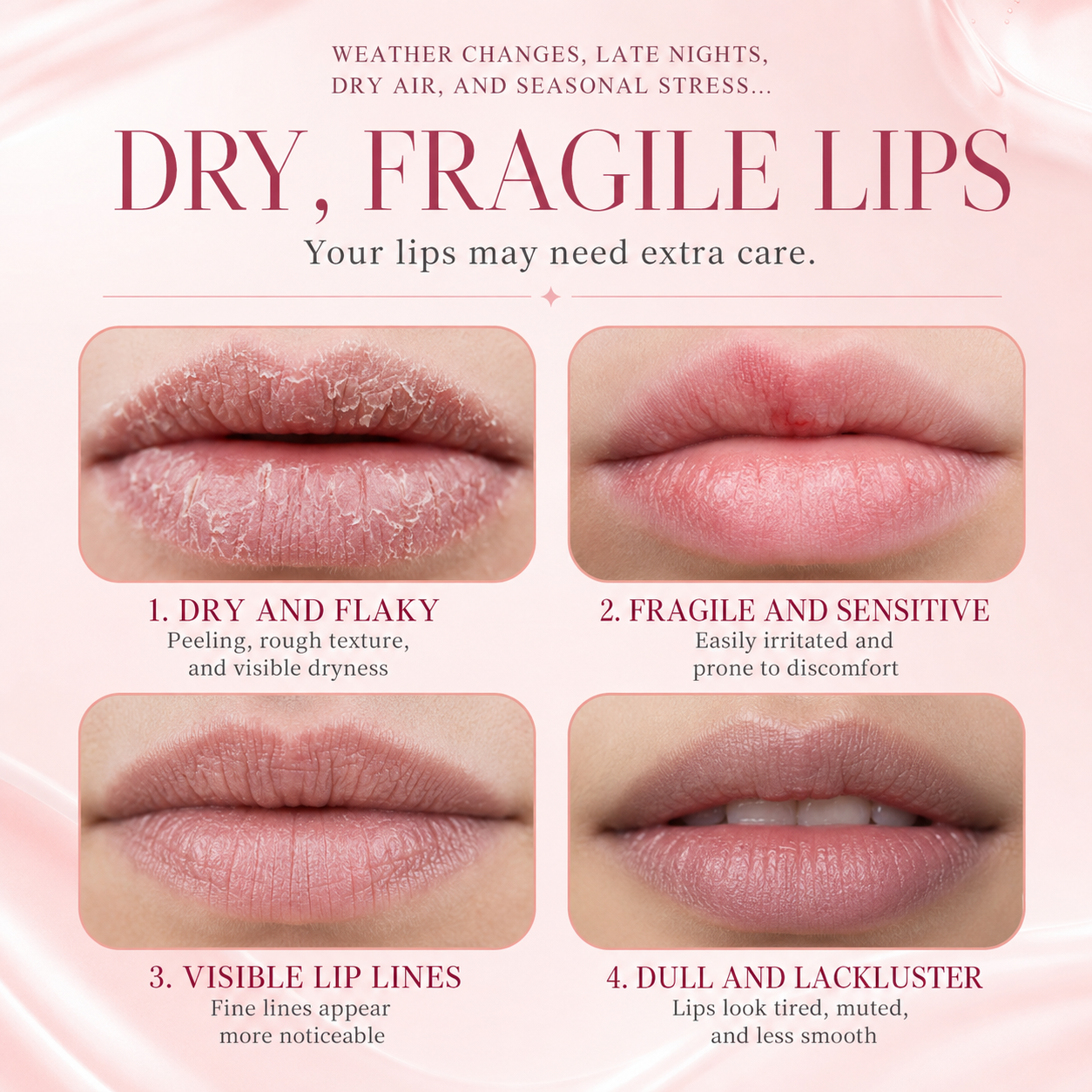Peptide Lip Elixir – Hydrating Glossy Lip Serum for Plump, Smooth & Soft Lips