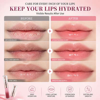 Peptide Lip Elixir – Hydrating Glossy Lip Serum for Plump, Smooth & Soft Lips
