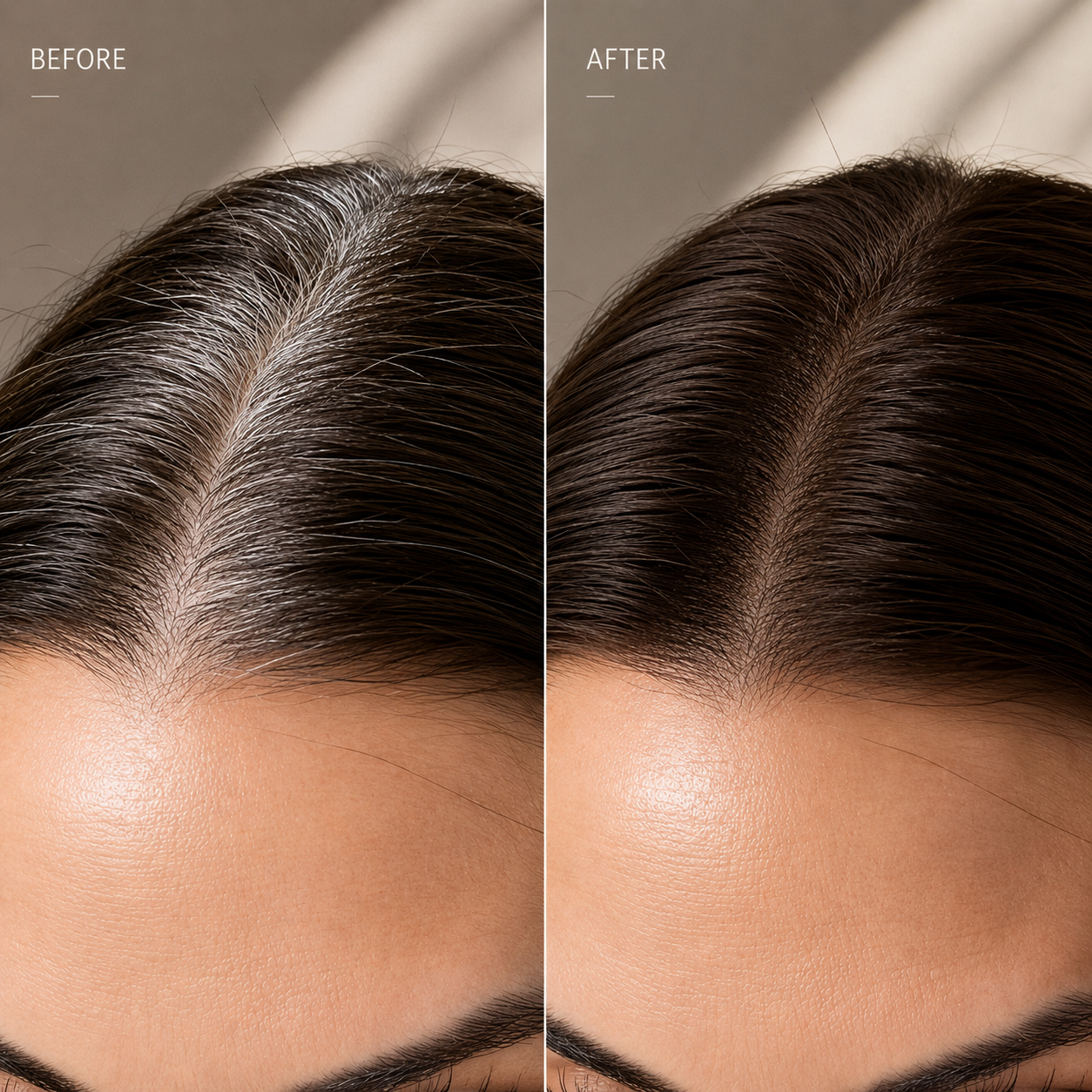 Gray Coverage Hair Dye Comb Stick | Root & Hairline Touch-Up