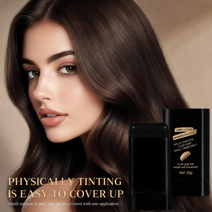 Gray Coverage Hair Dye Comb Stick | Root & Hairline Touch-Up