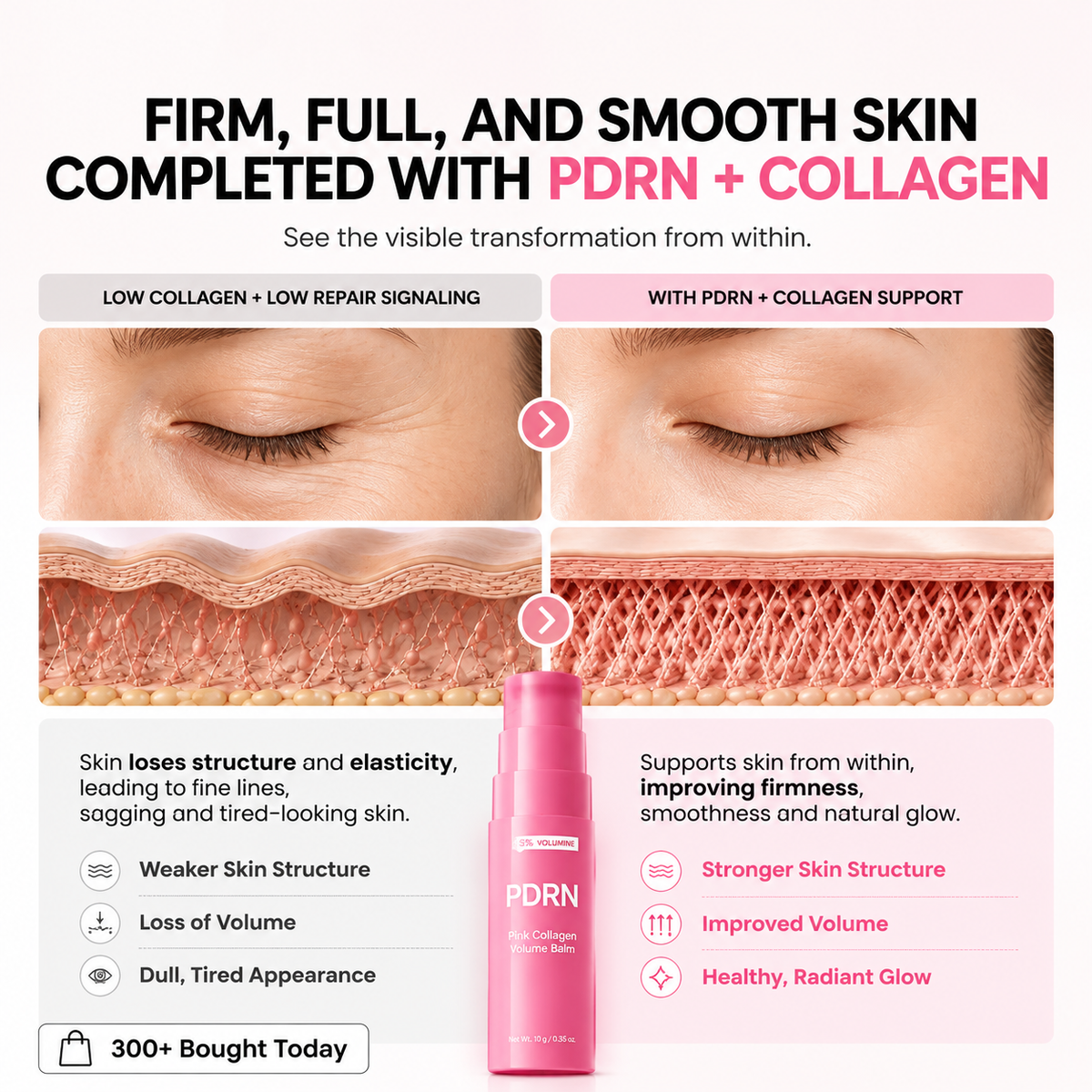 PDRN Collagen Glow & Plump Balm Stick