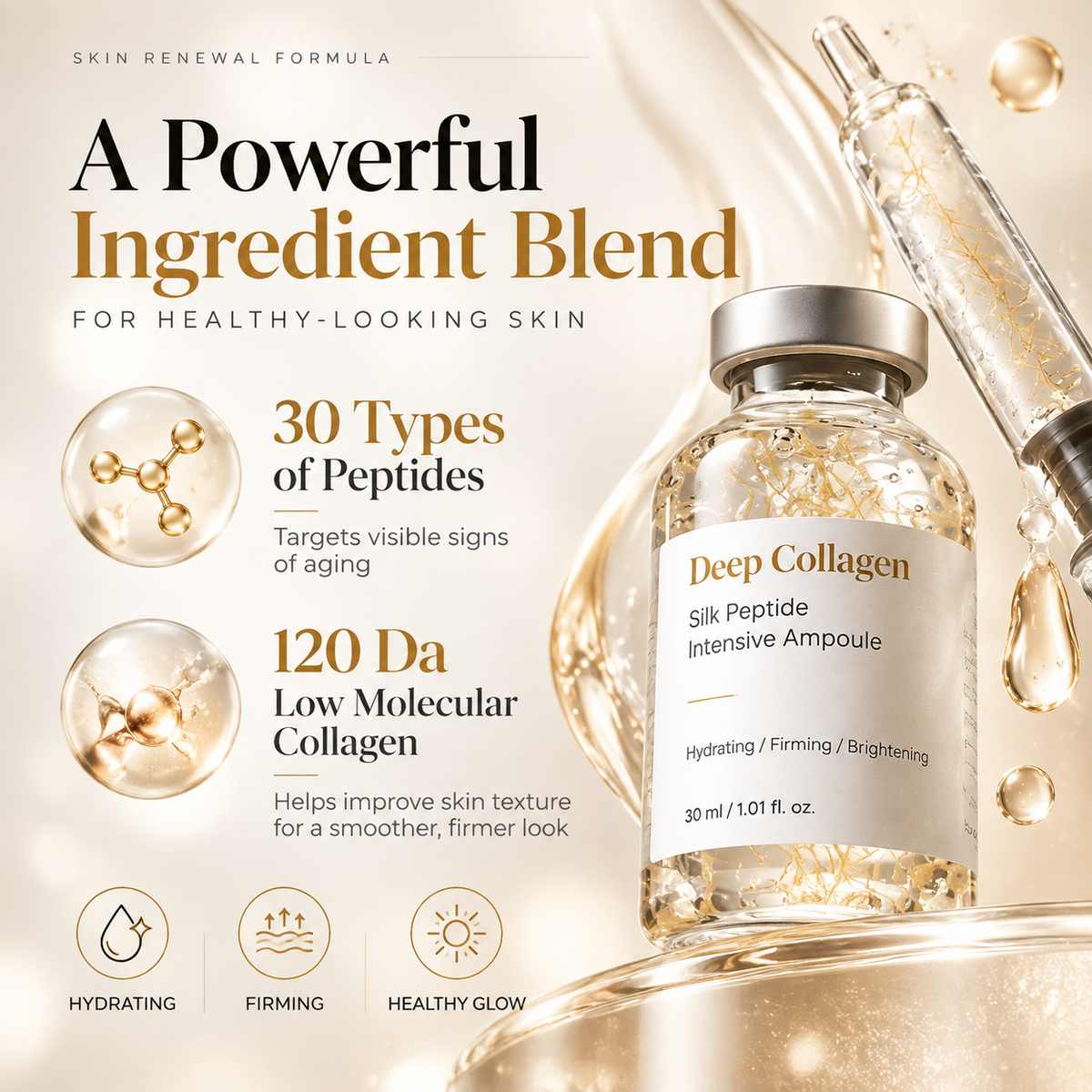 Deep Collagen Gold Complex Ampoule