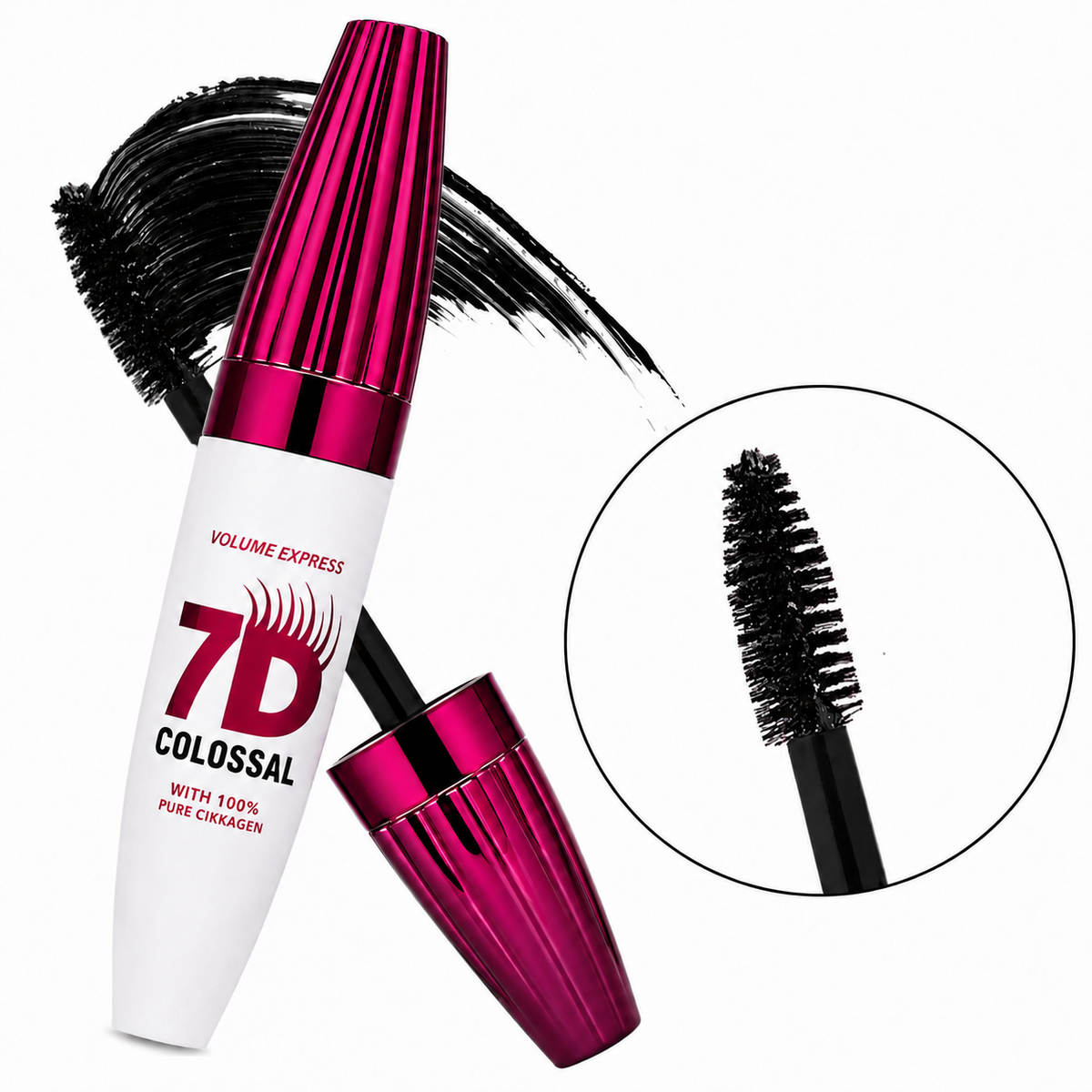 7D Waterproof Long Lasting Volume Mascara