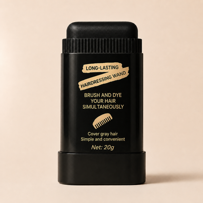 Gray Coverage Hair Dye Comb Stick | Root & Hairline Touch-Up