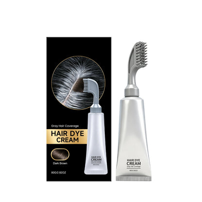 Precision Comb Gray Coverage Hair Dye Cream