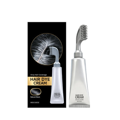 Precision Comb Gray Coverage Hair Dye Cream