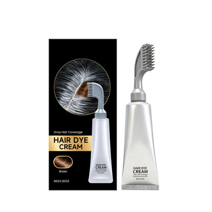 Precision Comb Gray Coverage Hair Dye Cream