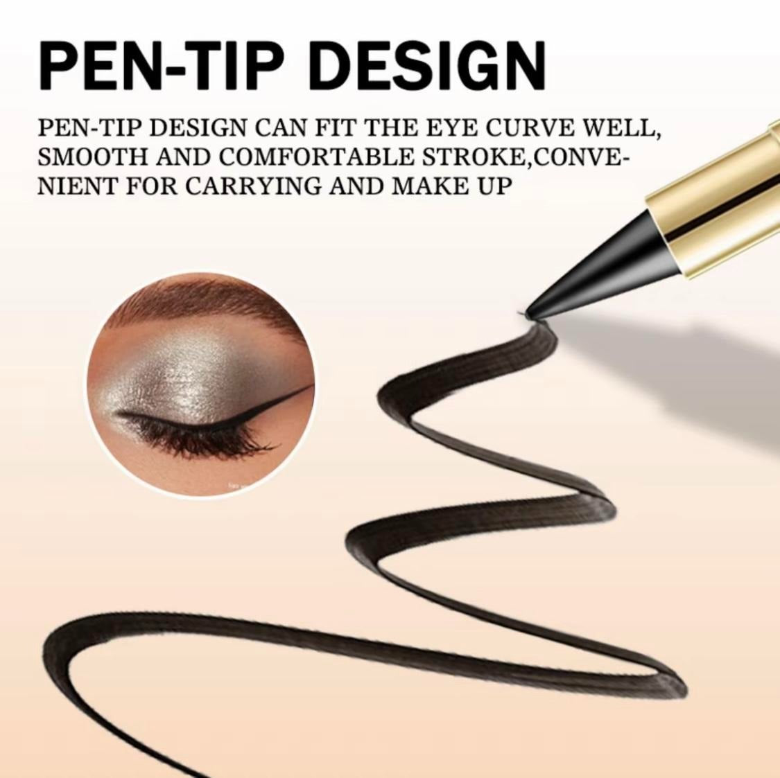 Waterproof Long-Wear Quick-Drying Gel Eyeliner Pencil