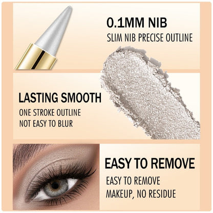 Waterproof Long-Wear Quick-Drying Gel Eyeliner Pencil